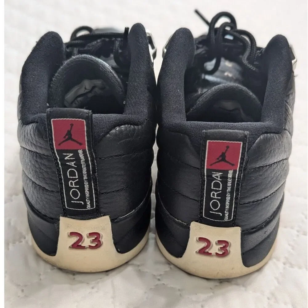 👟 Nike Air Jordan 12 Retro Playoffs Sneakers Size 6.5Y Streetwear Heritage